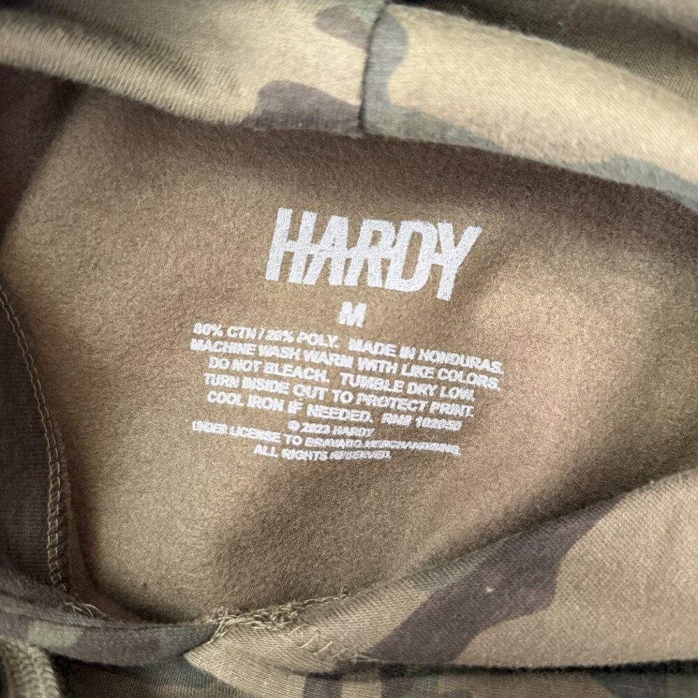 NWOT Official HARDY Concert Camo Sweatshirt - Picture 4 of 4